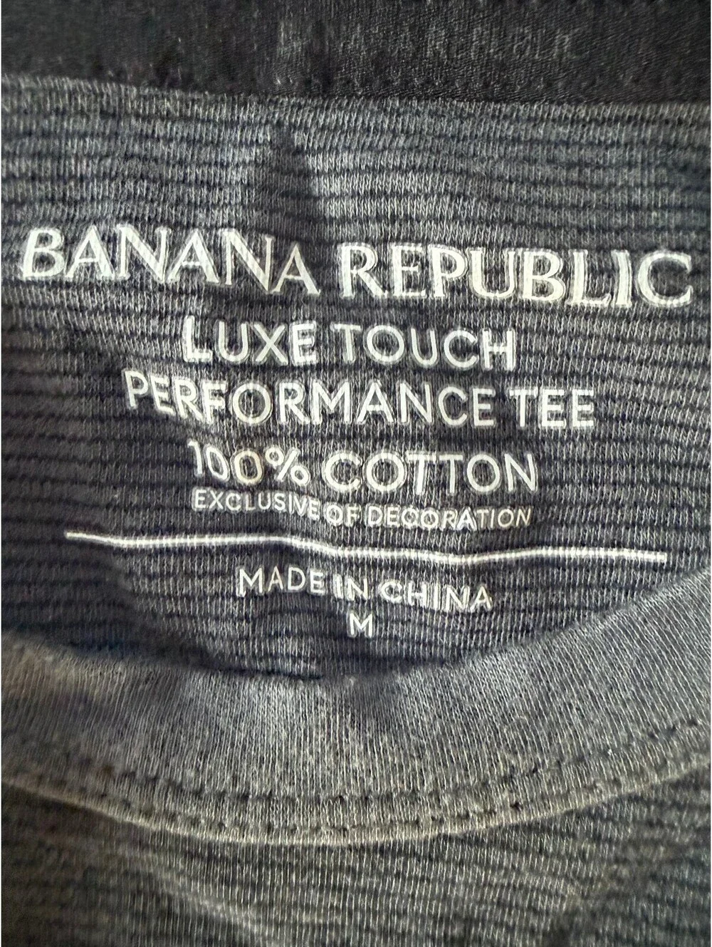 Pair of Banana Republic Performance Tee- M